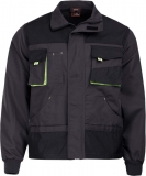 Jacheta de lucru Kastor Stenso, gri/negru/verde