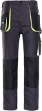 Pantaloni talie de lucru Kastor Stenso, gri/negru/verde