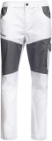 Pantaloni talie EOS Stretch Stenso, alb/gri