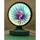 Decoratiune Luminoasa cu cablu usb, model Flamingo, 17 cm 