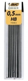 Mine grafit 0.5 mm HB Bic