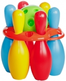 Popice colorate + bila bowling, diverse culori, Burak Toys