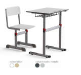 Set pupitru si scaun scolar inaltime reglabila