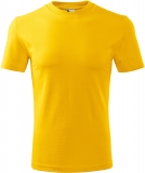 Tricou cu gat rotund, unisex, galben, Malfini