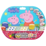 Set pentru desen 5 in 1 Gigablock Peppa Pig As Toys
