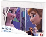 Set Agende si instrumente de scris Frozen 2, 2 buc/set As Toys
