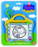 Tabla de scris Peppa Pig cu burete magic pentru copii As Toys