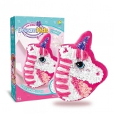 Set creatie perna pentru copii Dream Kids, model Unicorn 