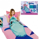 Set de creatie DIY tesut si tricotat Patura Rechin 