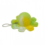 Jucarie senzoriala antistres Pop it Now and Flip it, Push Bubble, Caracatita Reversibila, multicolora V5 