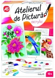 Atelier de pictura pentru copii, acrylic mini, Natura, As Toys