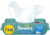 Servetele umede Pampers Fresh Clean, 1 pachet, 52 buc