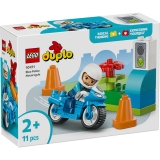 Motocicleta albastra de politie 10471 LEGO DUPLO