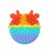 Geanta Pop it Now and Flip it, 17 cm, model Vacuta multicolora