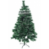 Brad artificial de Craciun, verde, 180 cm, cu suport metalic inclus 