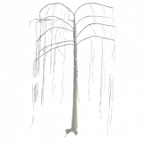 Pom decorativ cu leduri, tip Salcie, 400 leduri, 210 cm 