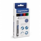 Marker whiteboard 4 culori/set Magnetoplan 