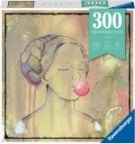 Puzzle Doamna Cu Balon Din Guma, 300 Piese Ravensburger