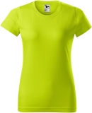 Tricou cu gat rotund, pentru dame, lime, Malfini