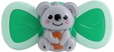 Jucarie Spinner pentru copii, cu ventuza, 2 laturi, Spinimals Premium Koala, culoare verde 