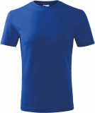 Tricou classic new, copii, albastru regal, Malfini
