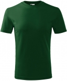 Tricou classic new, copii, verde sticla, Malfini