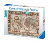 Puzzle Harta Lumii 1650, 2000 Piese Ravensburger