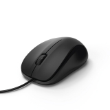 Mouse optic cu fir MC-300, 3 butoane, negru Hama