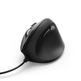 Mouse vertical, ergonomic cu fir EMC-500, 6 butoane, negru Hama