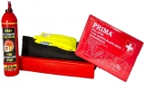 Pachet legislativ auto - stingator auto, trusa medicala, vesta si triunghiuri reflectorizante, Prima 
