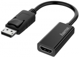 Adaptor DisplayPort, HDMI, negru, Hama