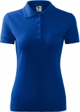 Tricou pique polo, pentru femei, albastru regal, Malfini 
