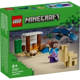 Expeditia lui Steve in desert 21251 LEGO Minecraft