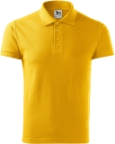 Tricou cotton polo, pentru barbati, galben, Malfini