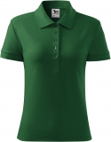 Tricou cotton polo, pentru dama, marimea: 2XL, galben, Malfini