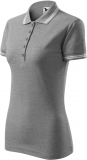 Tricou polo Urban pentru dama, gri inchis, Malfini