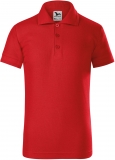 Tricou pique polo, pentru copii, rosu, Malfini