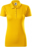 Tricou single J polo, pentru dama, galben, Malfini