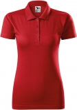Tricou single J polo, pentru dama, rosu, Malfini