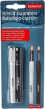 Prelungitor creion, lemn, 7 si 8 mm, blister, 2 buc/set Derwent Professional