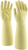 Manusi tricotate din fir de Kevlar®, din 1 fire, Mammoth-1T-Lo, Galben, Rock Safety