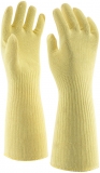 Manusi tricotate din fir de Kevlar®, din 2 fire, Mammoth-2T-Lo, Galben, Rock Safety 