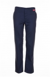 Pantaloni cu talie inalta, albastru marin, BW270, Rock Safety