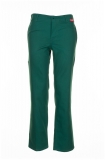 Pantaloni cu talie inalta, verde, BW270, Rock Safety 