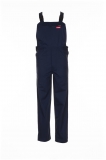Pantaloni cu pieptar, albastru marin, BW270, Rock Safety 