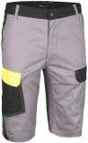 Pantaloni scurti, negru / gri / galben, Shelter Rock Safety 