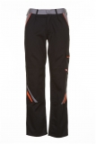 Pantaloni cu talie inalta, negru / portocaliu / gri, Visline, Rock Safety