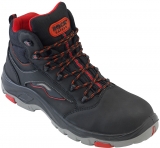 Bocanci de protectie S3, SRC, HRO, negru / rosu / gri, Expert, Rock Safety
