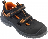 Sandale de protectie S1P, SRC, negru / portocaliu / gri, Master, Rock Safety 