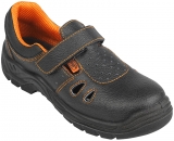 Sandale de protectie S1P, SRC, negru / portocaliu, Walker, Rock Safety
